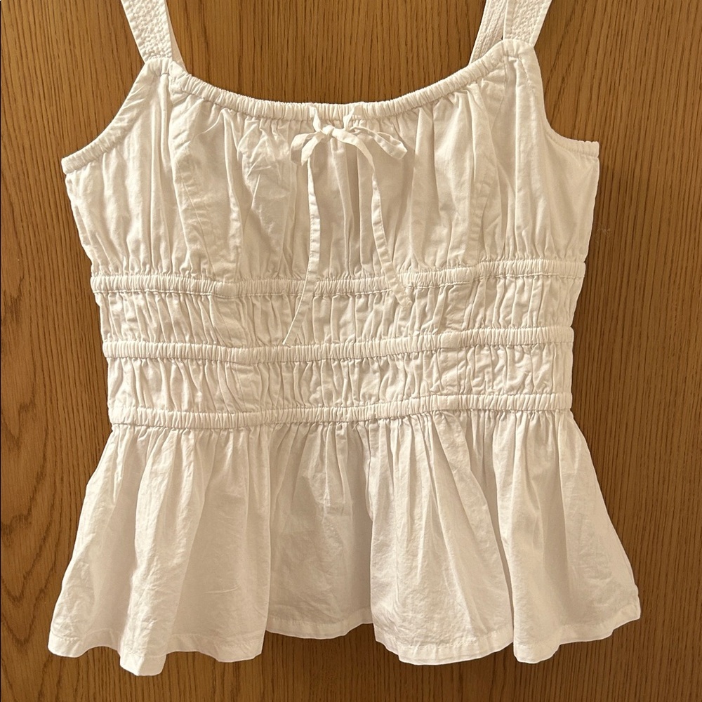 Sunday Best/Aritzia Peplum Tank Top - Medium Excellent Condition